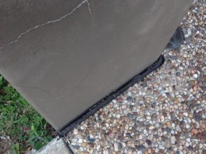 Picture of Abelflex in concrete slab