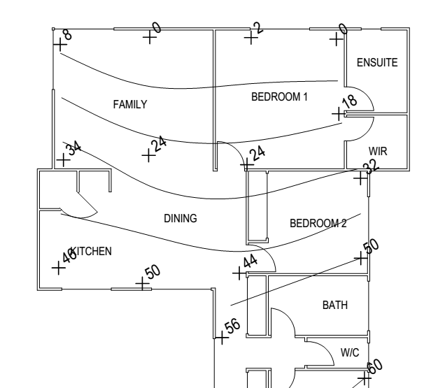 A slab contour plan features in our guide to underpinning because underpinning is normally used to reverse slab uneveness.